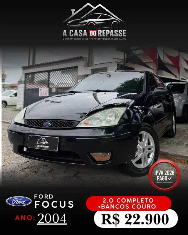 Carro Ford Focus Sedan 2004 GLX 2.0 16V