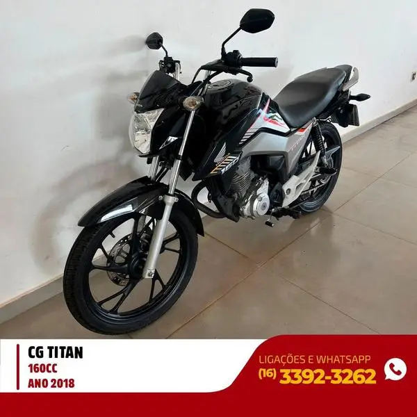 Moto Honda CG 160 2018 Titan