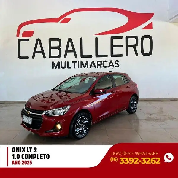 Carro Chevrolet Onix 2025 1.0