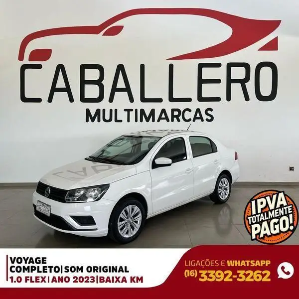 Carro Volkswagen Voyage 2023 1.0 MPI (Flex)