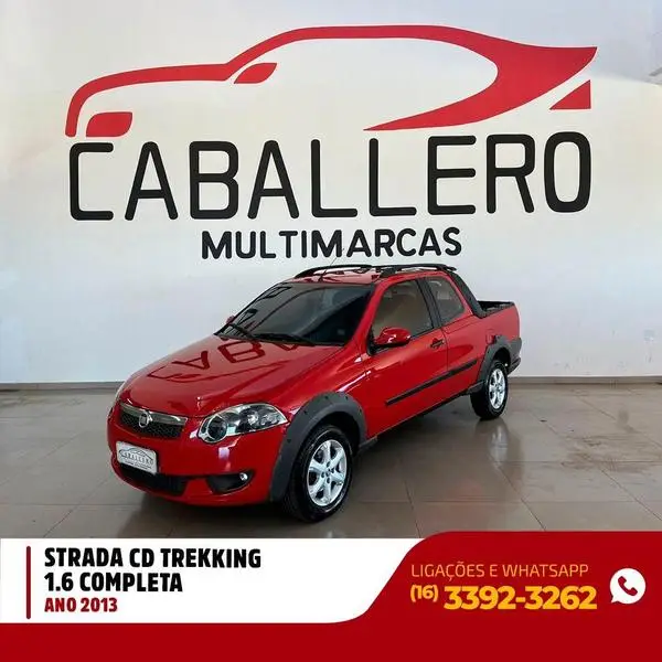 Carro Fiat Strada 2013 Trek. M. March. 1.6 Flex 16V CE