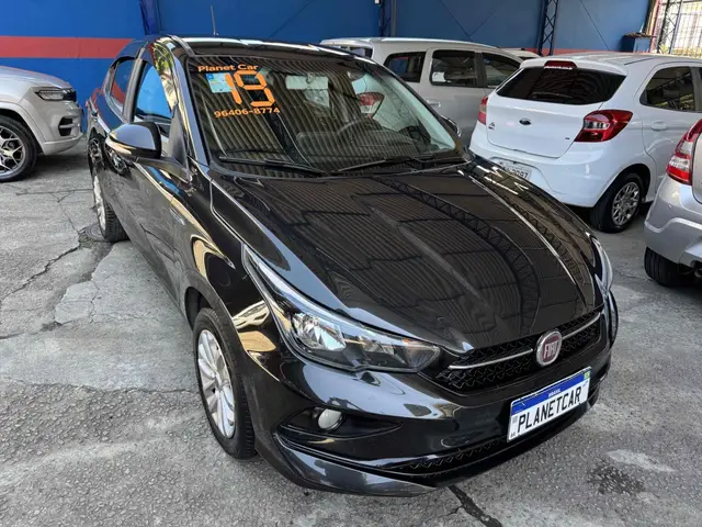 Carro Fiat Cronos 2019 1.3 Drive Firefly GSR (Flex)