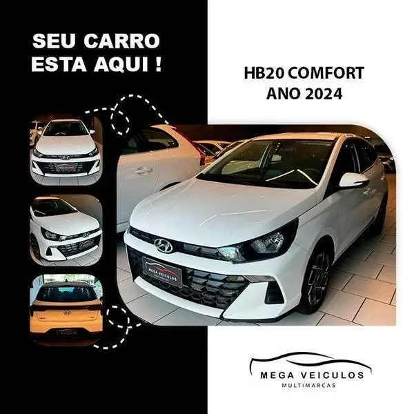Carro Hyundai HB20 2024 Comfort 1.0 (Flex)