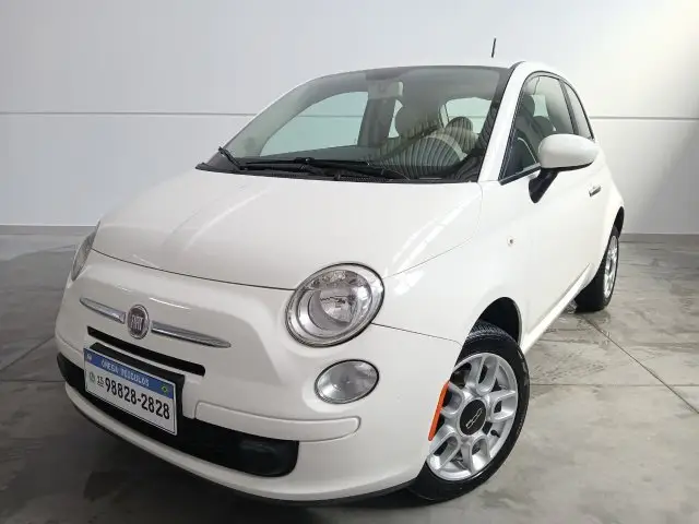 Carro Fiat 500 2012 Cult Dualogic 1.4 8V