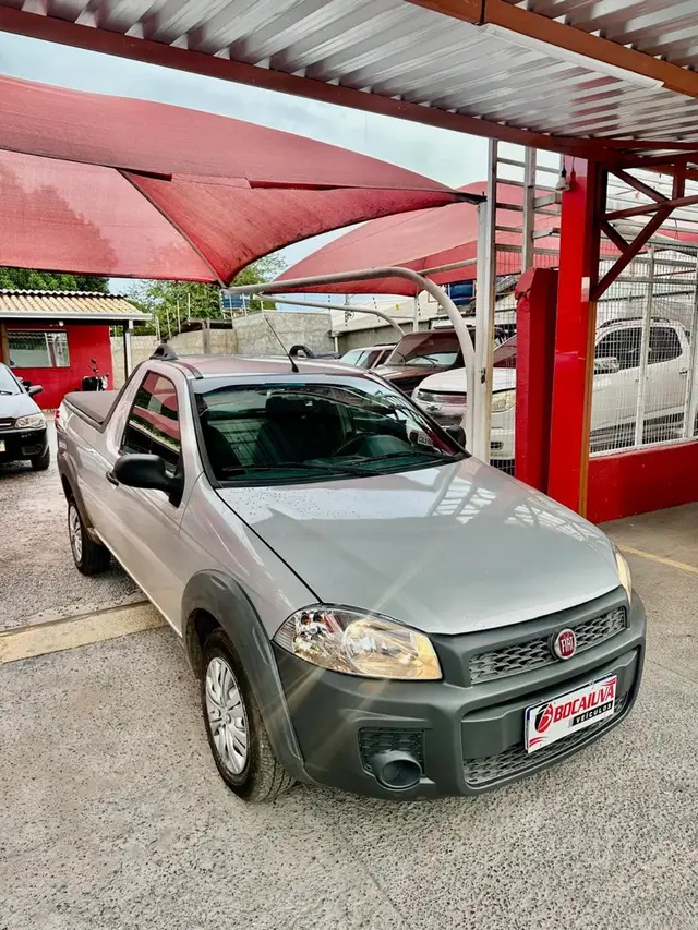 Carro Fiat Strada 2020 Hard Working 1.4 (Flex) (Cabine Simples)