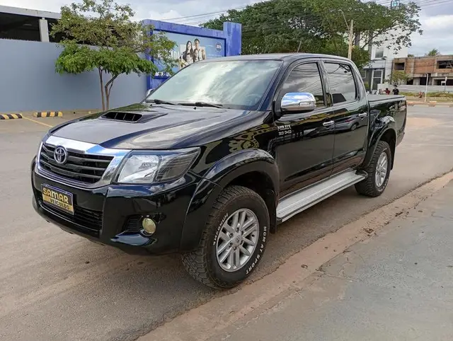 Carro Toyota Hilux Cabine Dupla 2012 Hilux 3.0 TDI 4x4 CD SRV (Aut)