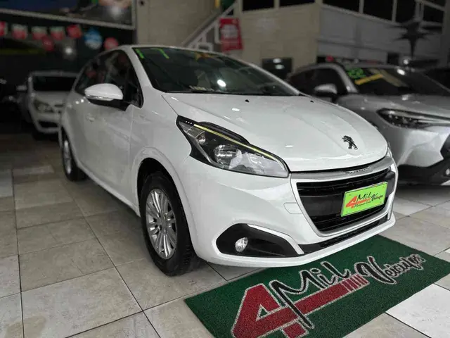Carro Peugeot 208 2017 Active Pack 1.2 12V (Flex)