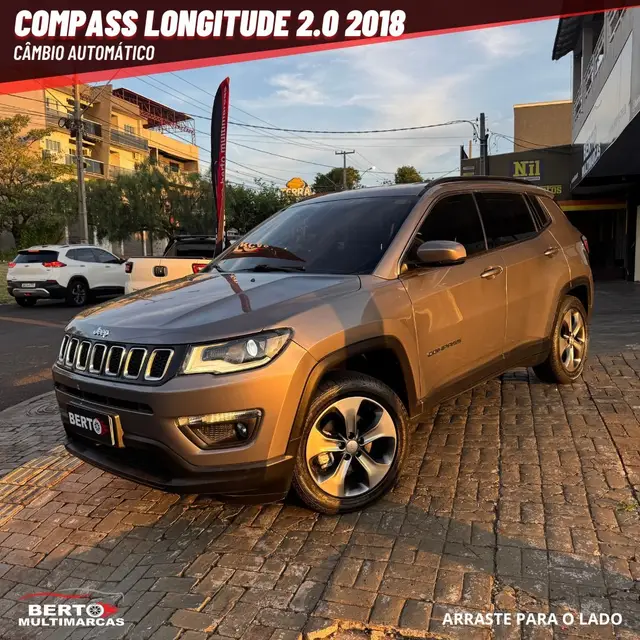 Carro Jeep Compass 2018 2.0 Longitude 4x2 (Aut) (Flex)