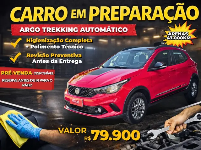 Carro Fiat Argo 2020 1.8 Trekking (Aut) (Flex)