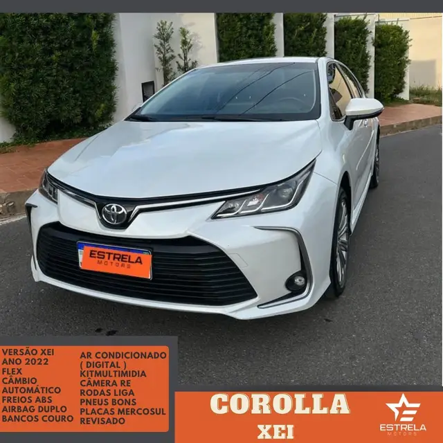 Carro Toyota Corolla 2022 XEi 2.0 Dynamic Force (Flex) (Aut)