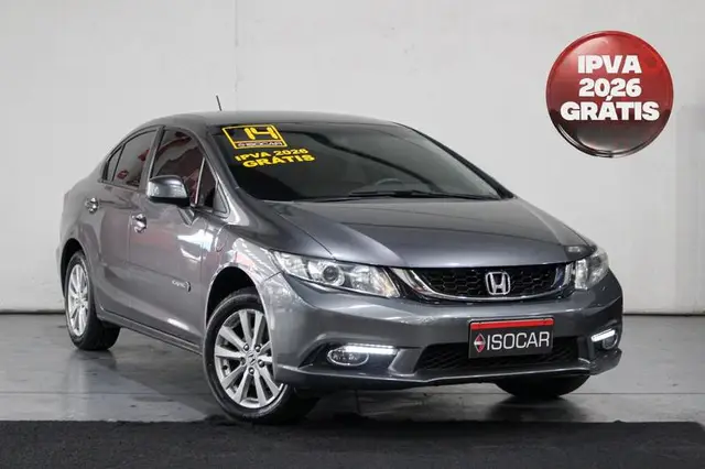 Carro Honda Civic 2014 LXS 1.8 i-VTEC (Aut) (Flex)