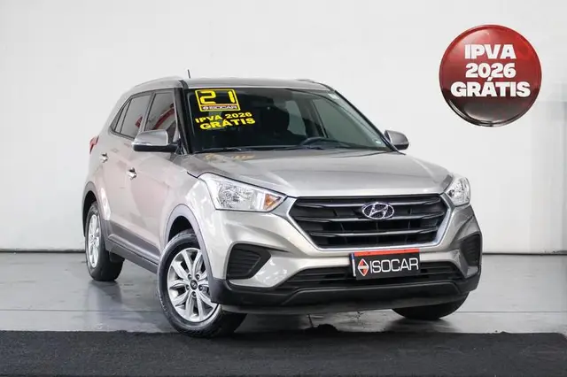 Carro Hyundai Creta 2021 Action 1.6 (Aut) (Flex)