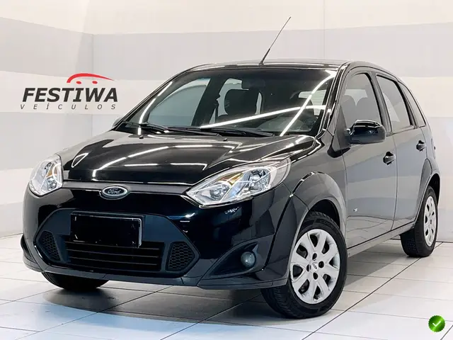 Carro Ford Fiesta Hatch 2014 SE 1.0 RoCam (Flex)