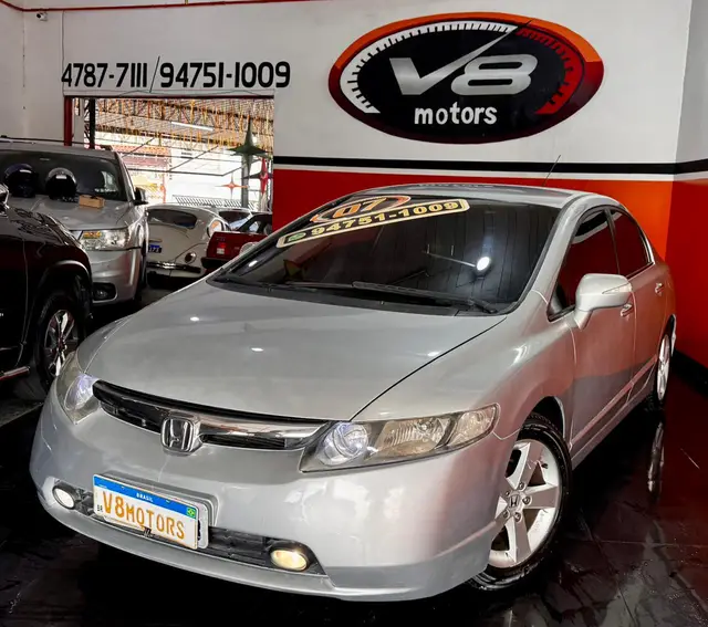 Carro Honda Civic 2007 New  EXS 1.8 (Aut)