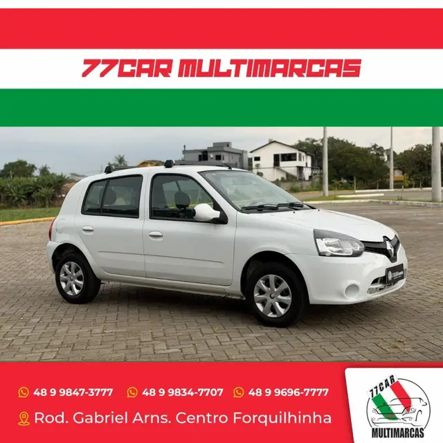 Carro Renault Clio 2016 Expression 1.0 16V (Flex)