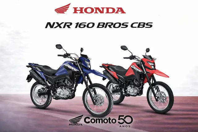 Moto Honda NXR 160 2026 Bros CBS