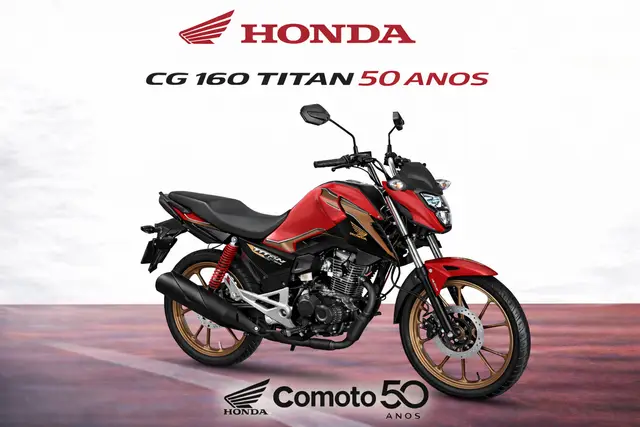 Moto Honda CG 160 2026 Titan