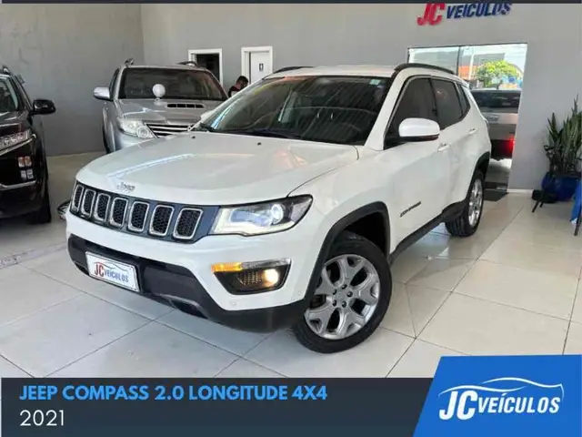 Carro Jeep Compass 2021 2.0 TDI Longitude 4x4 (Aut)