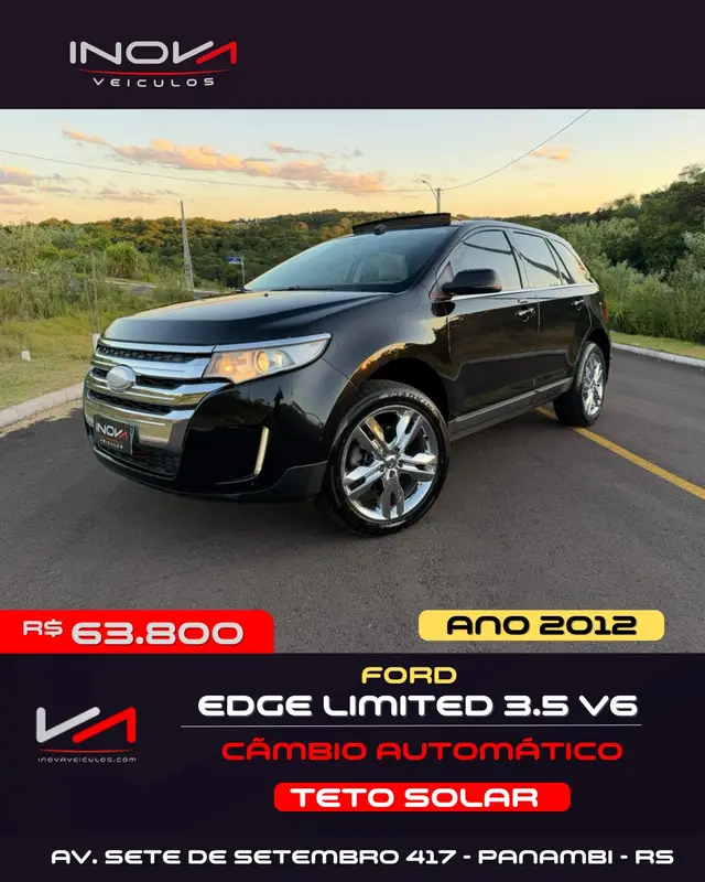 Carro Ford Edge 2012 SEL 3.5 V6 24V AWD Aut.