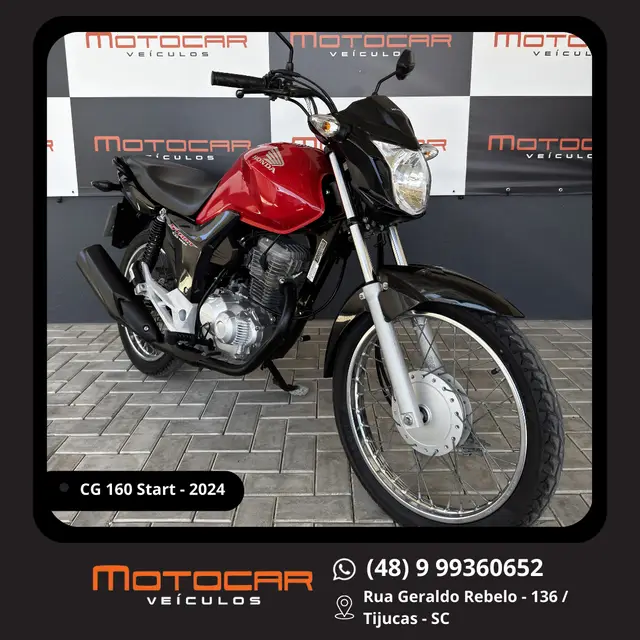 Moto Honda CG 160 2024 Start