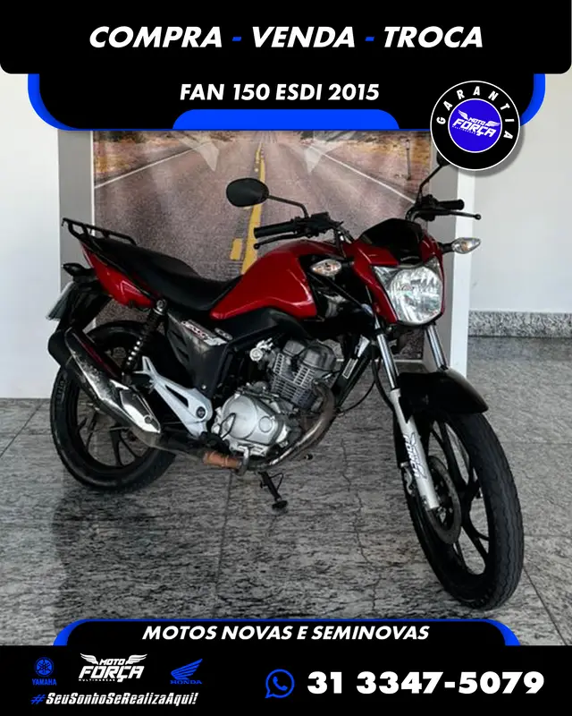 Moto Honda CG 150 2015 Fan ESDi (Flex)