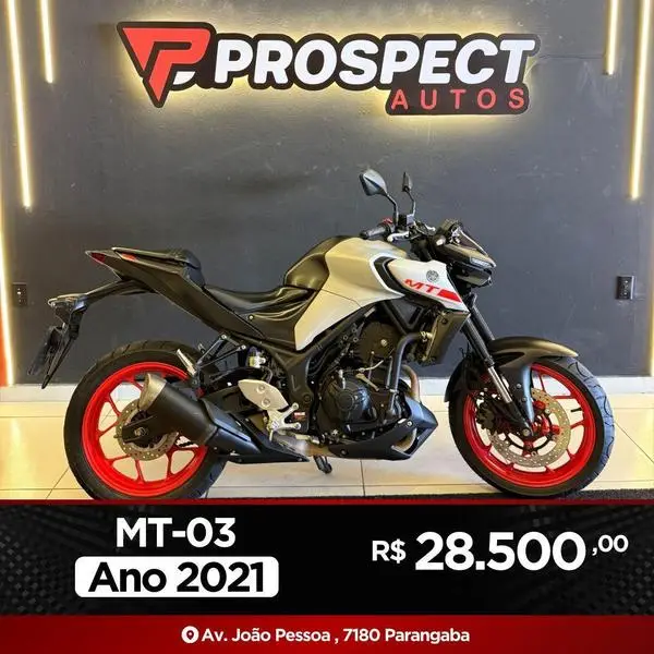 Moto Yamaha MT-03 2021 ABS