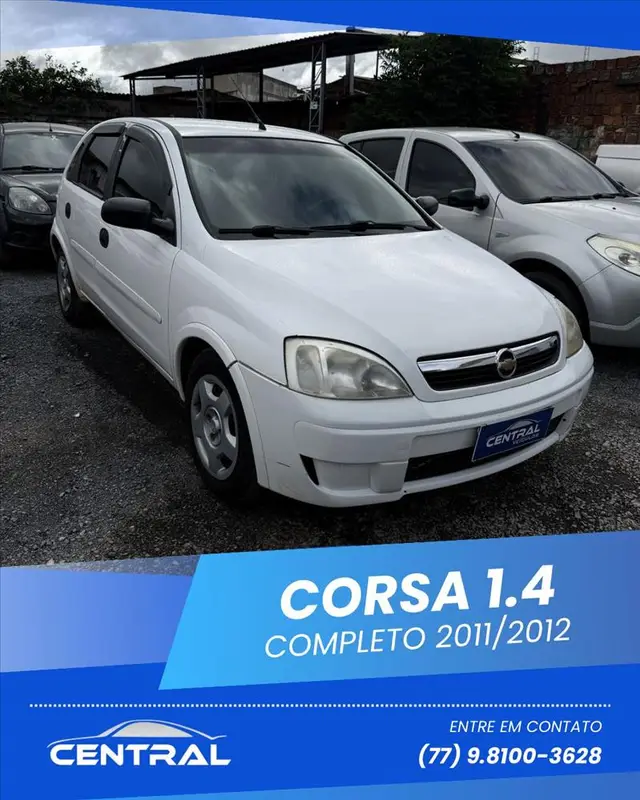 Carro Chevrolet Corsa Sedan 2011 Maxx 1.4 8V ECONOFLEX 4p