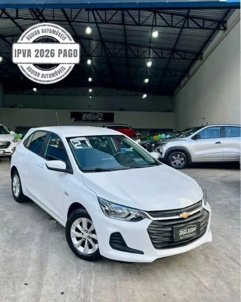 Carro Chevrolet Onix 2021 LT 1.0 Turbo (Flex) (Aut)