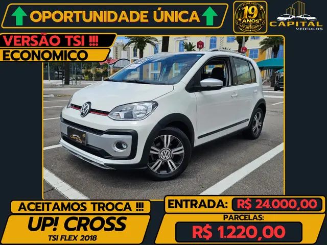 Carro Volkswagen Up! 2018 1.0 12v TSI E-Flex Cross