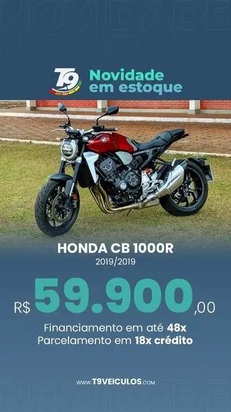 Moto Honda CB 1000R 2019 (ABS)