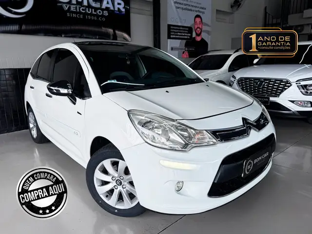Carro Citroën C3 2015 Exclusive 1.5 8V (Flex)