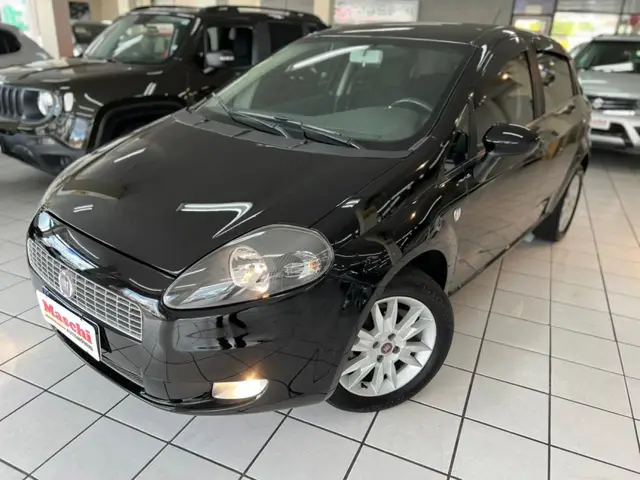 Carro Fiat Punto 2012 ATTRACTIVE ITALIA 1.4 F.Flex 8V 5p