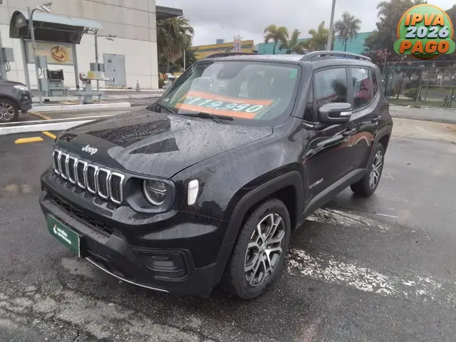 Carro Jeep Renegade 2024 Longitude T270 1.3 Turbo 4x2