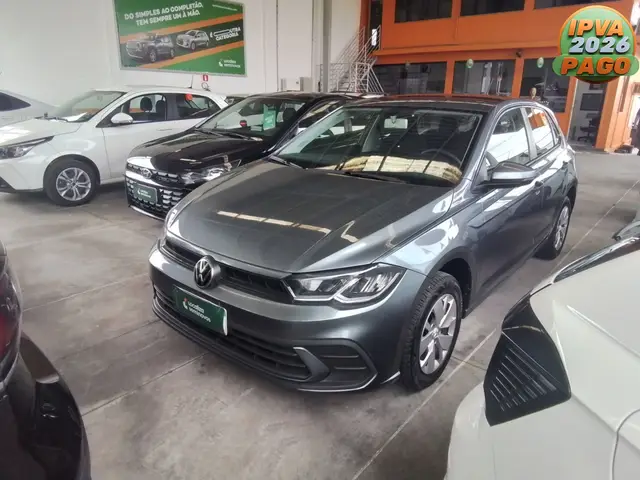Carro Volkswagen Polo 2024 Track 1.0 Flex 12V 5p