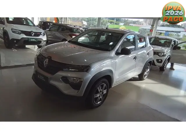 Carro Renault Kwid 2025 Zen 1.0 12v SCe (Flex)