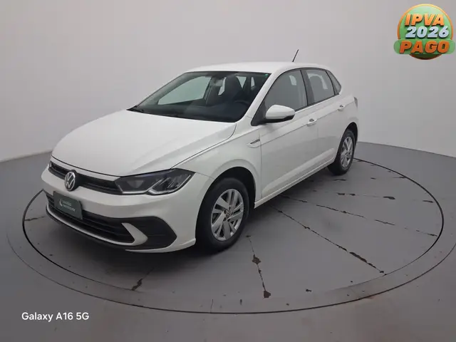 Carro Volkswagen Polo 2025 Track 1.0 Flex 12V 5p