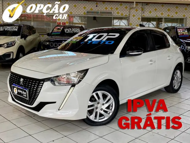 Carro Peugeot 208 2021 Active Pack 1.6 (Flex) (Aut)