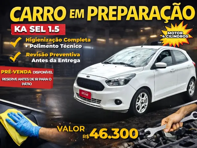 Carro Ford Ka 2017 1.5 SEL (Flex)