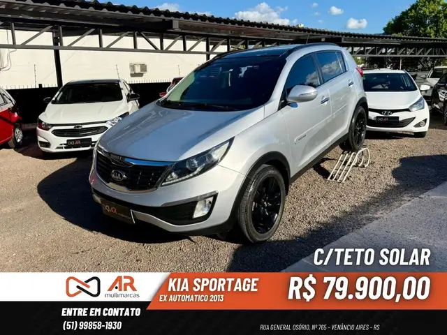 Carro Kia Sportage 2013 EX 2.0 4X2 (Aut)  (Flex) P588