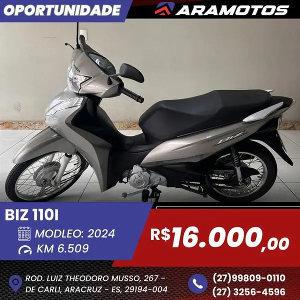 Moto Honda Biz 125i 2024 Flex