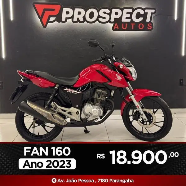 Moto Honda CG 160 2023 Fan