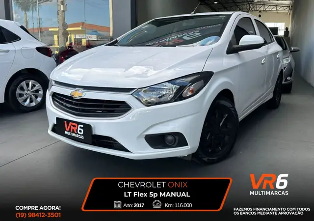 Carro Chevrolet Onix 2017 1.0 LT SPE/4