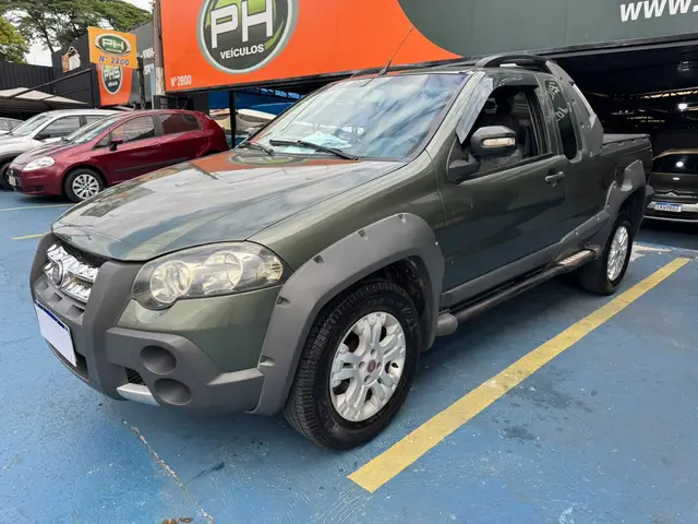 Carro Fiat Strada 2009 Adventure Locker 1.8 8V (Flex) (Cabine Estendida)