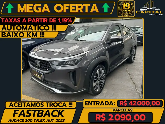 Carro Fiat Fastback 2023 Audace Turbo 200 (Flex) (Aut)