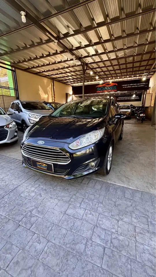 Carro Ford New Fiesta Hatch 2014 New Fiesta Titanium 1.6 16V PowerShift