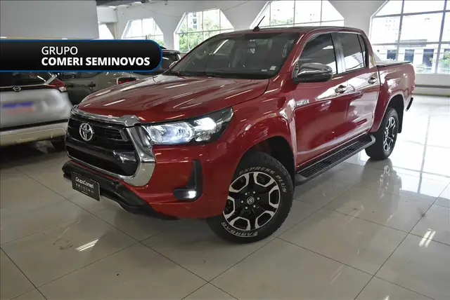 Carro Toyota Hilux Cabine Dupla 2021 SRV 2.7 CD 4x2 (Flex) (Aut)