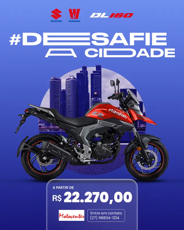 Moto Haojue DL 160 2026 ABS