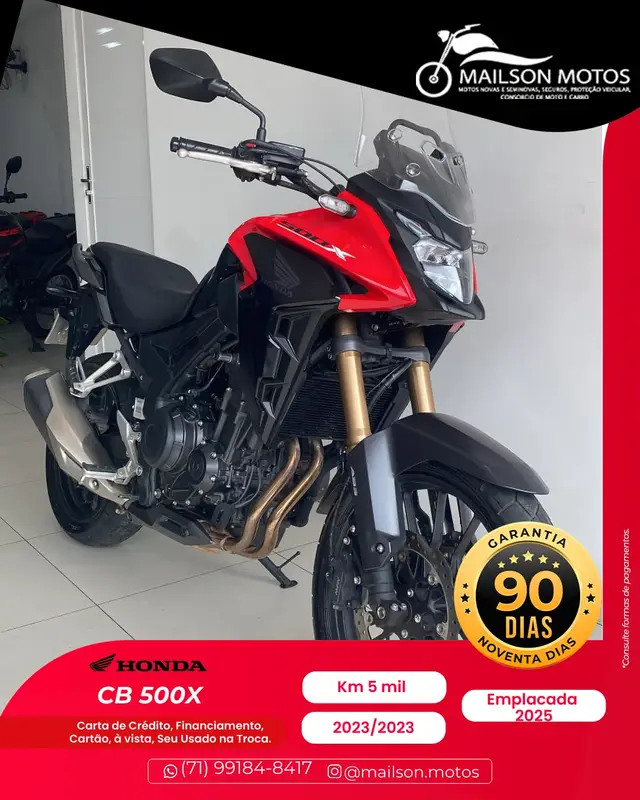 Moto Honda CB 500X 2023 (ABS)