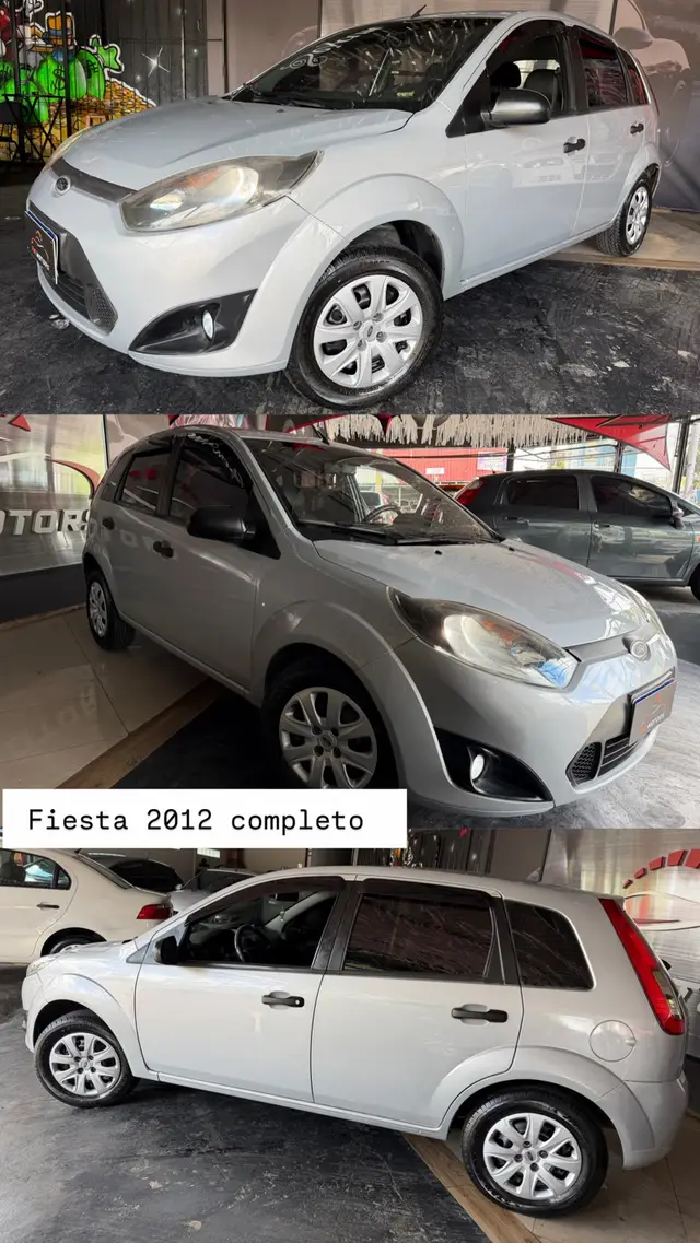 Carro Ford Fiesta Hatch 2012 1.0 (Flex)