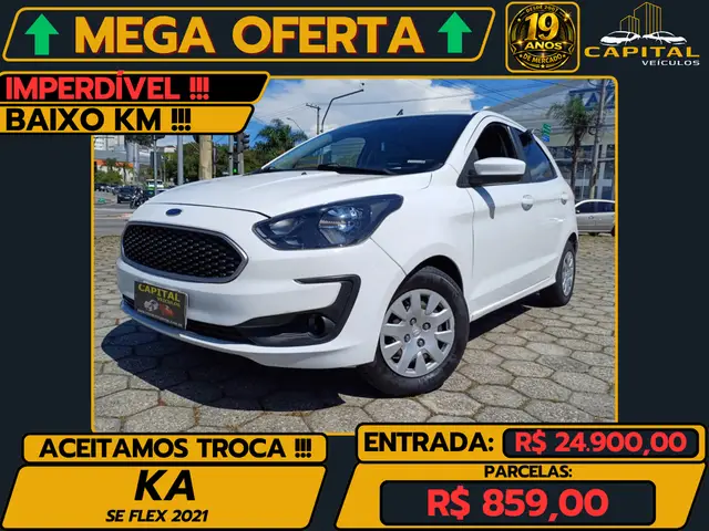 Carro Ford Ka 2021 1.0 SE (Flex)